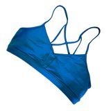 Alo‎ Yoga Blue Sports Bra Top Photo 0