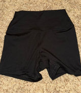 Gilly Hicks Biker Shorts Black High-Waisted Photo 0