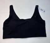 lululemon Black Seamless Scoop and Square Sports Bra NWT Size S/M REVERSIBLE! Photo 0