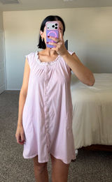 Vintage pink nightgown Size M Photo 0