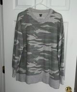 Womens Camo Pullover Sweatshirt Photo 0