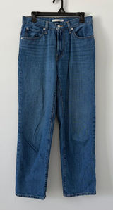 Levi’s ‘94 Baggy Mid Rise Wide Leg Medium Wash Blue Denim Casual Jeans 27 Photo 0