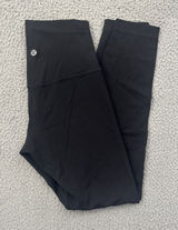 Lululemon Align High Rise Leggings Black Athletic Athleisure Women's 4 x 25 Photo 0