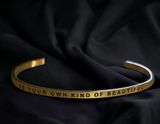 MantraBand Be Your Own Kind Of Beautiful Cuff Bracelet Photo 0