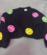 Black smile sweater Size M Photo 0