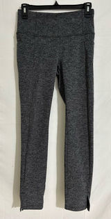 Athleta Womens Heavy Dark Gray Pants Front Pockets Ankle Slits Size Extra Small Photo 0
