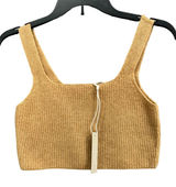 Everlane Cozy‎ Stretch Tank M Camel Tan Wool Yak Tank Square Neck Minimalist NEW Photo 0