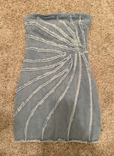 Denim Mini Dress Photo 0