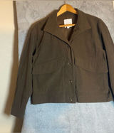 Avec Les Filles Women's‎ Brown Corduroy Relaxed Jacket size Small Cropped Photo 0