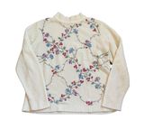 Vintage y2k Grandma Floral Embroidery Knit Sweater 🔥 Photo 0