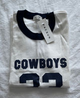 Brandy Melville John Galt cowboy 33 black sleeve white top Photo 0