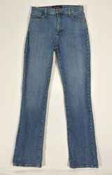NYDJ Not Your Daughters Jeans Blue Straight Leg High Rise Denim USA Size 8 Photo 0