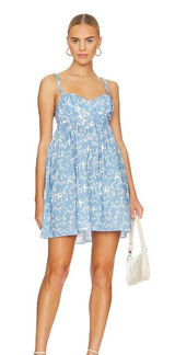 Amanda Uprichard x Revolve Poplin Mischa Mini Dress Size Small Photo 0
