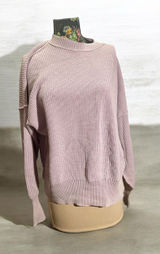 Aerie Lavender Chunky Knit Sweater Women's Size Small Purple Pullover NWT Photo 0