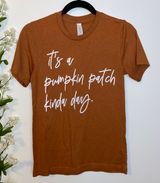 Orange pumpkin patch S t shirt Photo 0