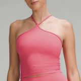 Lululemon Align T-Strap Tank‎ Pink Soft Lightweight Yoga Athletic Stretch 14 Photo 0