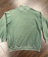 OFFLINE by Aerie Cloud Fleece Oversized Mockneck Sweatshirt‎ - Dusty Sage Photo 0