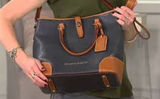 DOONEY & BOURKE Shelby Shopper Tote Bag Purse Leather Big TRAVEL OFFICE LARGE Photo 0