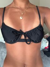 Black Bikini Top Photo 0