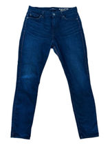 7 For All Mankind High Waist Ankle Skinny Jeans 29 Dark Wash Classic Luxury Photo 0