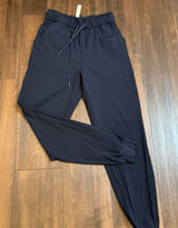 Lululemon On the Fly Jogger True Navy Luxtreme Drawstring Pants Size 4 LW5CV4S Photo 0
