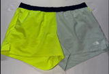 The‎ North Face Running Shorts Womens XL Yellow Blue Colorblock Athletic Hike Photo 0