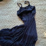 Roamans medium violet blue prom dress ball gown women’s dresses designer size M Photo 0