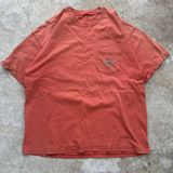 Vintage 2006 Y2K Sarasota, Florida Harley Davidson orange and black pocket tee Photo 0