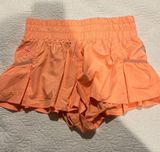 Orange Get Your Flirt On Shorts Photo 0