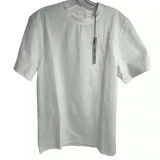ASOS‎ 4505 Unisex XS White Short Sleeve T-Shirt Solid Casual Top Photo 0
