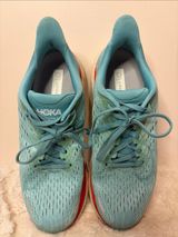 Hoka One One Clifton 8 Aquarelle/Eggshell Women’s Running Sneakers Size 7.5B Photo 0
