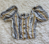 Abercrombie & Fitch cropped blouse Photo 0