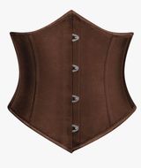 Halloween Sleek Brown Belt Pirate Corset Photo 0