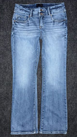 Buckle Black Fit No 53 Bootcut Stretch Jeans 29 x 32 Mid Rise BBW6814R EUC Photo 0