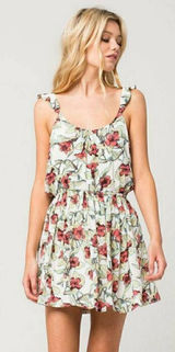 Free People Dear You Floral Mini Dress Photo 0