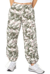 Celebrity Pink NWT Camo Cream Beige Cargo Pants‎ Large Army Casual Street Photo 0