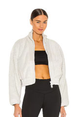 Free People Movement Gear Up Sherpa‎ Jacket in Natural Size Extra Small Photo 0