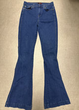 Seven7 Seven For‎ All Women's Blue High Rise Bootcut Flare Denim Jeans Pants Sz 28 Photo 0
