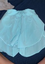 Lululemon Fast and Free Shorts 3" size 2 teal Photo 0