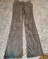 Eddie Bauer Womens Brown Corduroy‎ Pants Slightly Curvy Bootcut Size 30 Photo 0