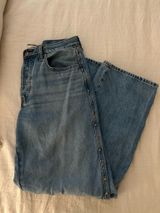 Viral Mid Rise 90s Baggy Studded Denim Jeans Photo 0
