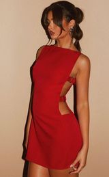 Peppermayo Red Mini Dress Photo 0