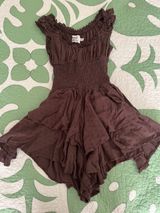 Princess Polly Romper Brown Dress Photo 0