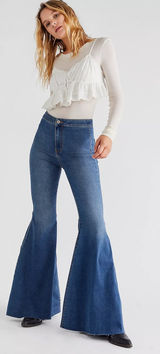 Free People We The Free Just Float On Flare Jeans Size 29 Photo 0