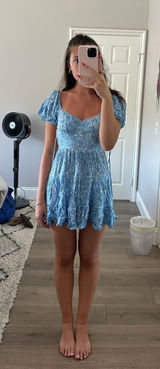 blue mini dress Photo 0