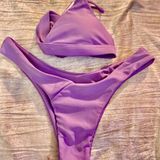 NWOT Plum Purple Small 2 piece bikini. Photo 0