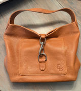 Dooney & Bourke Shoulder Leather Bag Brown Photo 0