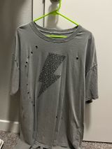 Boutique Top Gray Size XL Photo 0