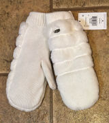 NWT UGG Women's All Over Faux Fur Mitten sz L/XL Photo 0