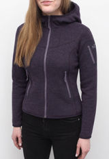 Arc'teryx Covert Hoodie Purple Fleece Jacket Full Zip Outdoor Gorpcore Womens Sm Photo 0